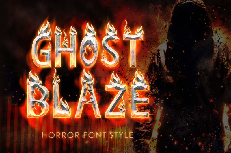 Ghost Blaze Font