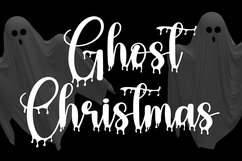 Ghost Christmas Font