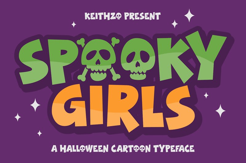 Spooky Girls Font