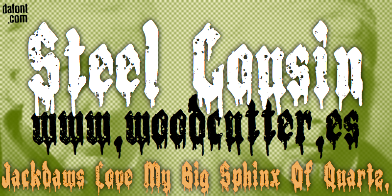 Steel Cousin Font
