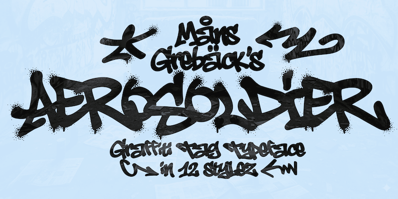 Aerosoldier Font