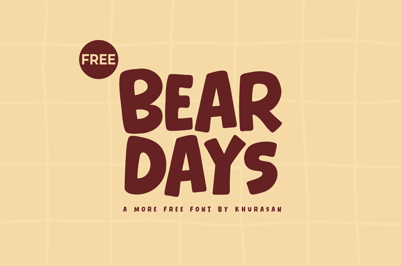 Bear Days Font