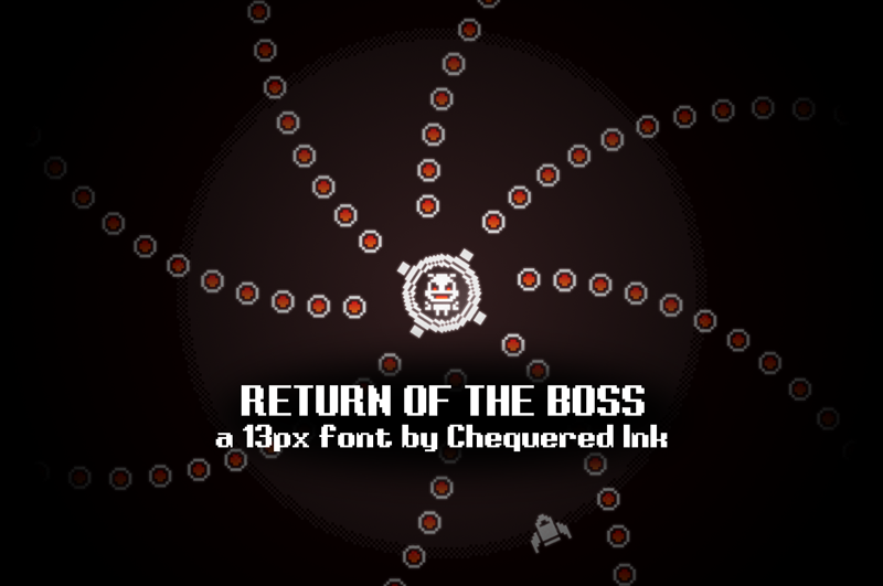 Return of the Boss Font