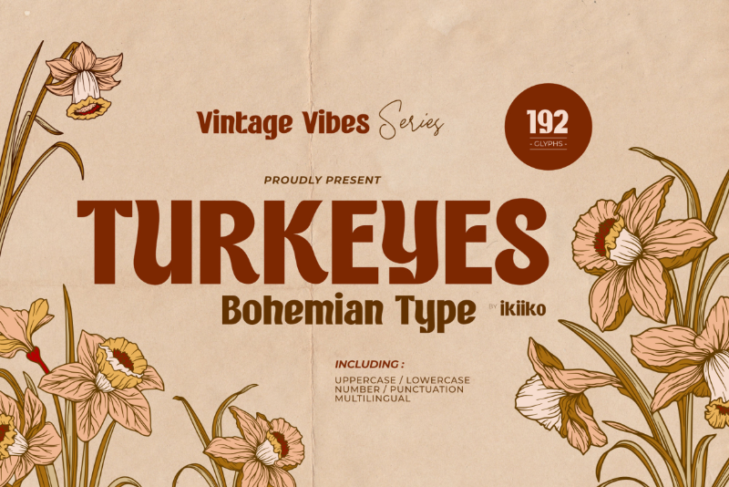 Turkeyes Font