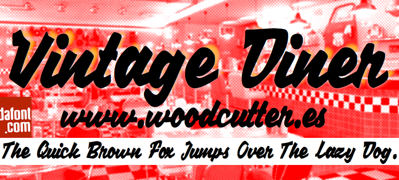 Vintage Diner Font