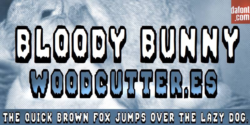 Bloody Bunny Font