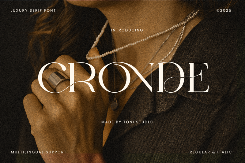 Cronde Font
