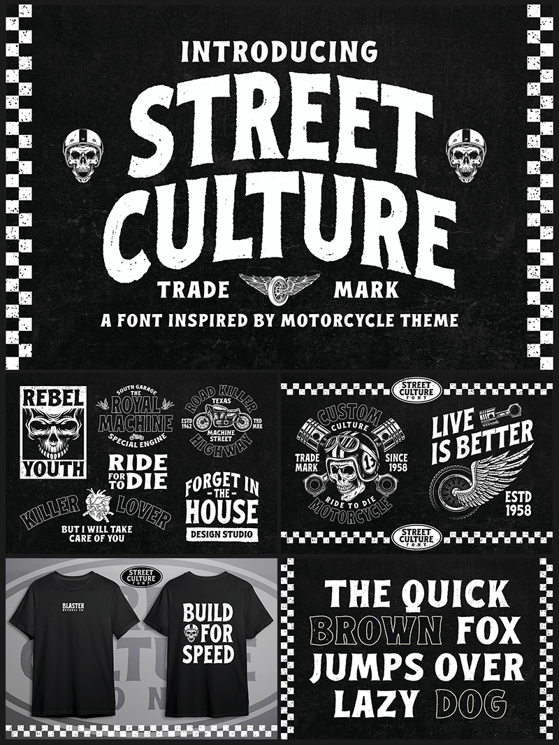 Street Culture Font