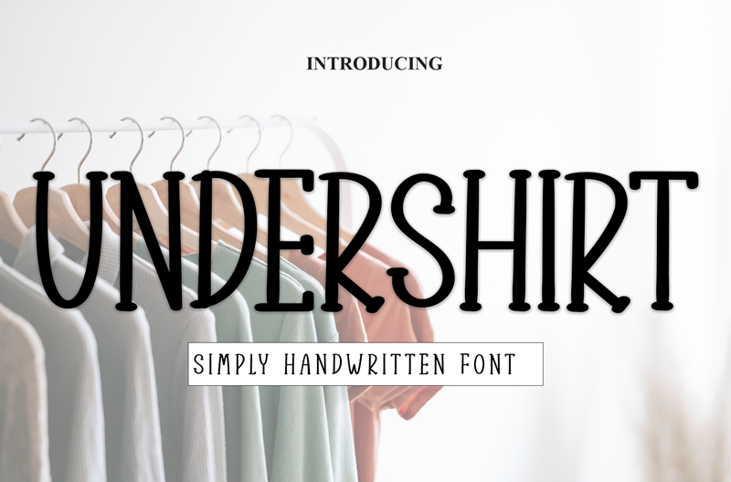 Undershirt Font