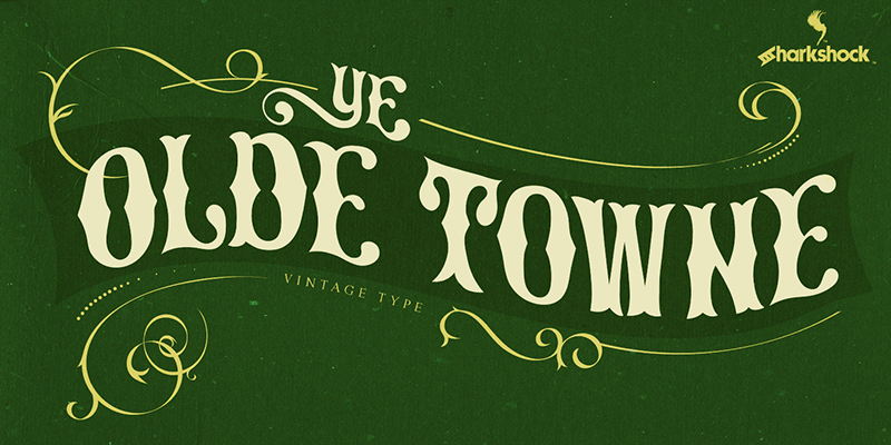 Ye Olde Towne Font