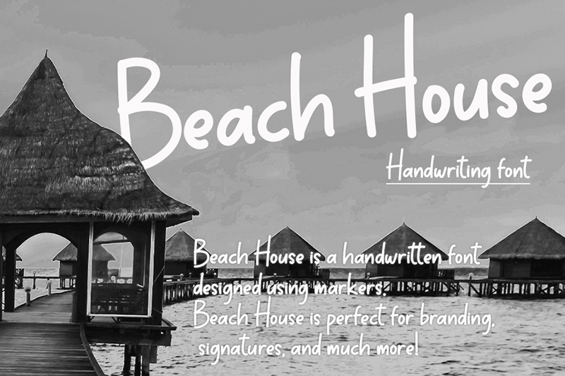 Beach House Font