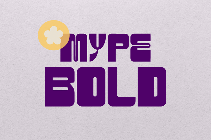 Bold Mype Bold Font