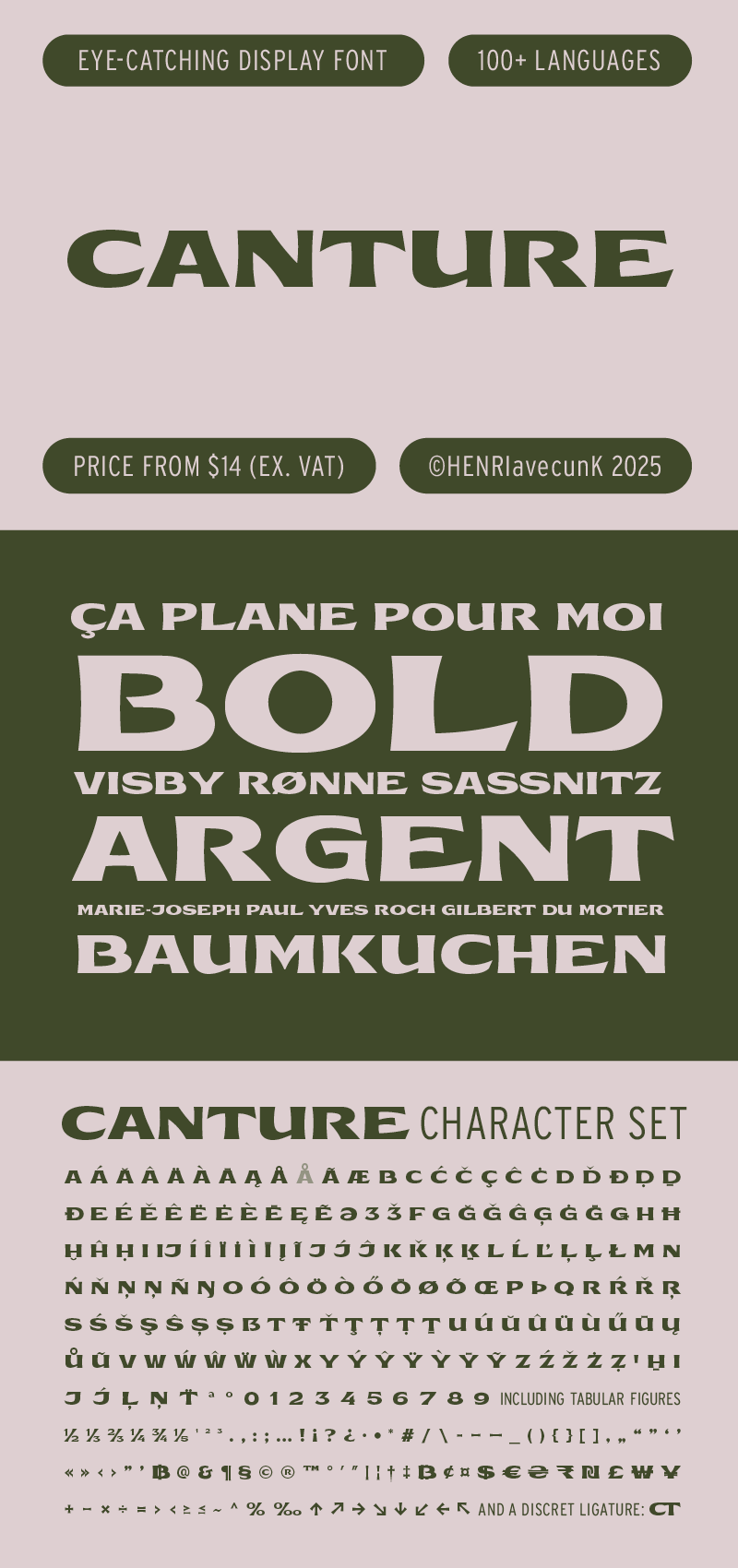 Canture Font