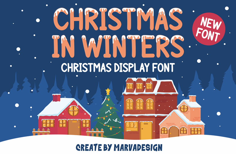 Christmas In Winters Font