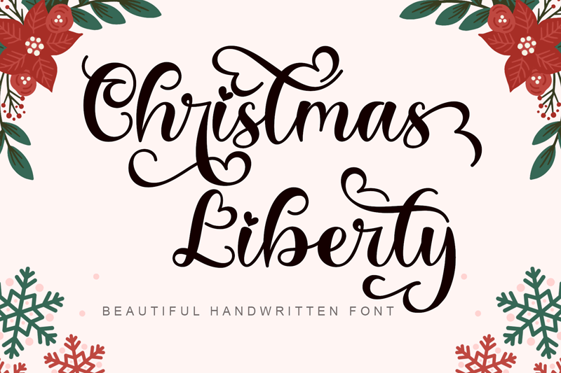 Christmas Liberty Font