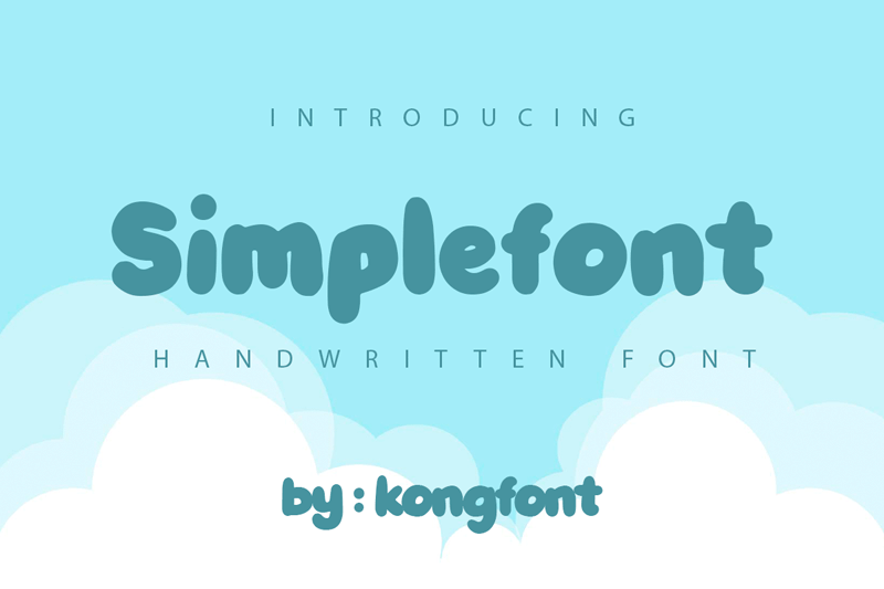 Simplefont Font