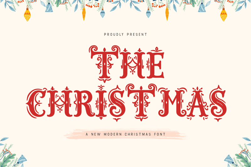 The Christmas Font