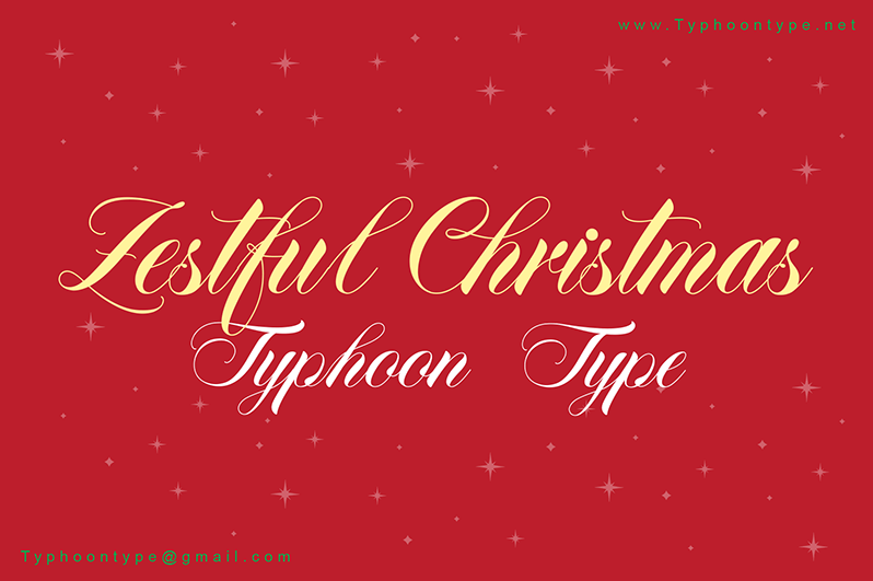 Zestful Christmas Font