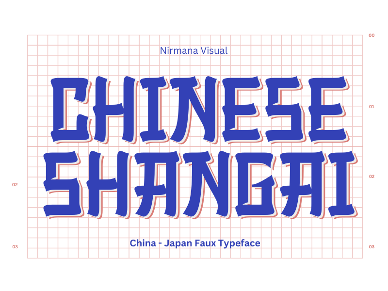 Chinese Shangai Font