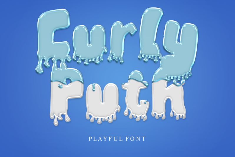 Curly Puth Font