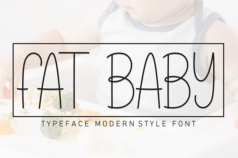 Fat Baby Font