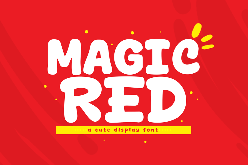Magic Red Font