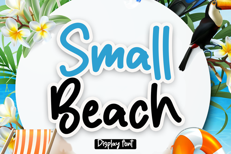 Small Beach Font