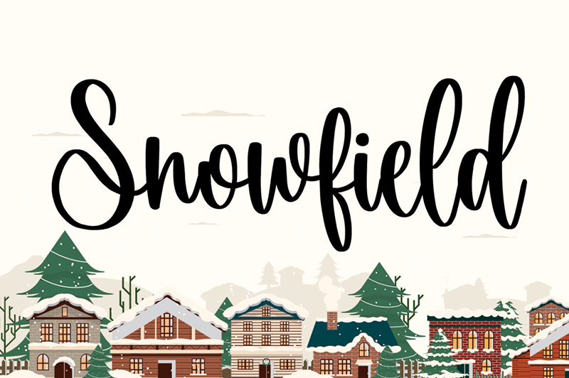 Snowfield Font