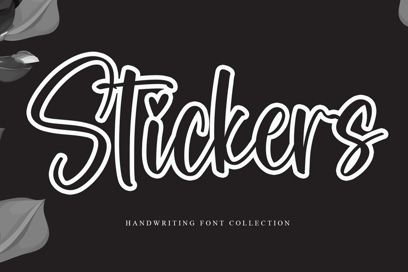Stickers Font