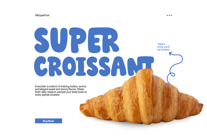 Super Croissant Font