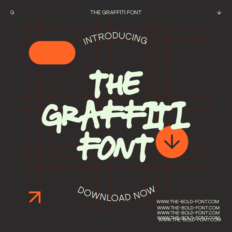 The Graffiti Font Font