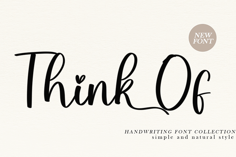 Think Of Font