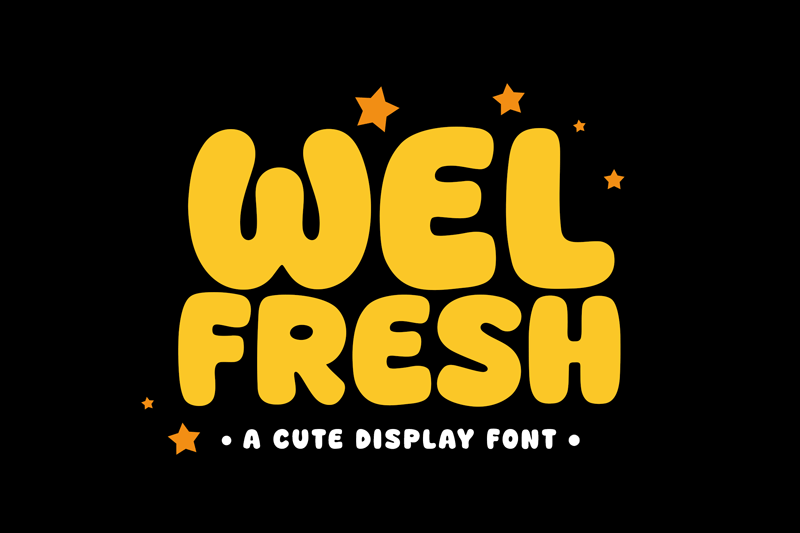 Welfresh Font