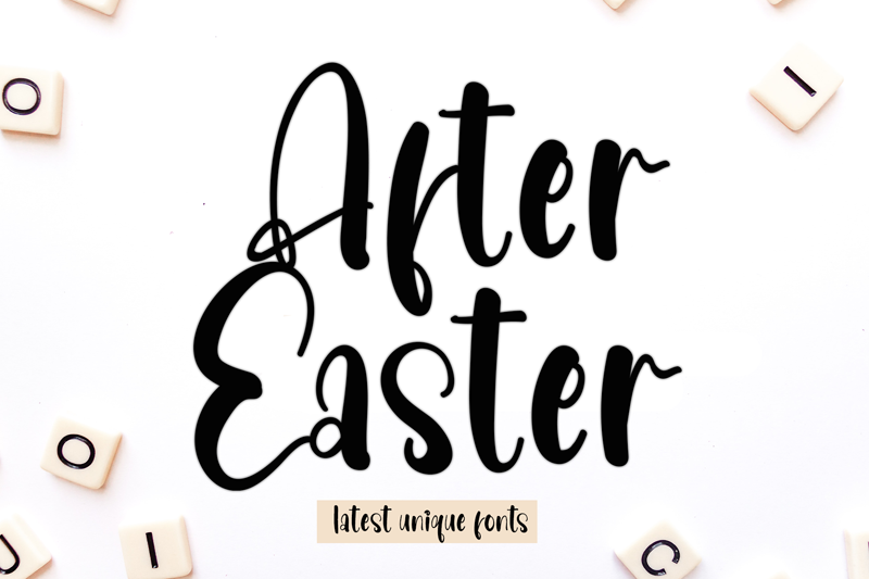 After Easter Font