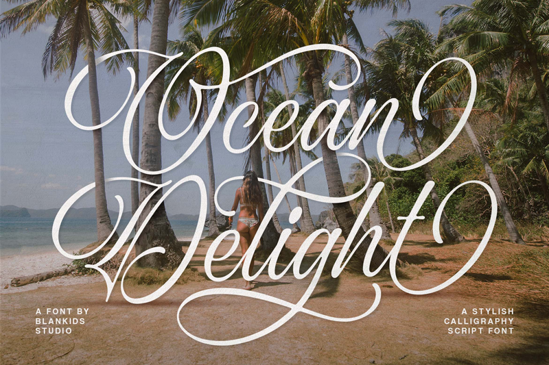 Ocean Delight Font