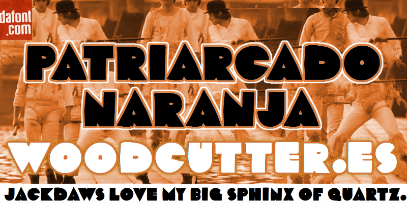 Patriarcado Naranja Font