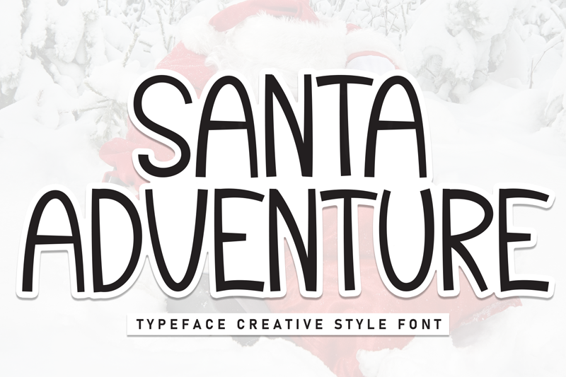Santa Adventure Font