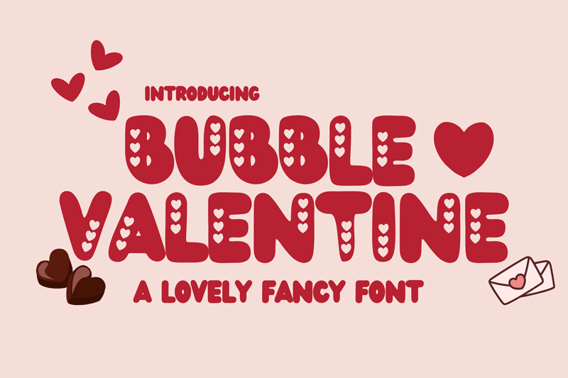 Bubble Valentine Font