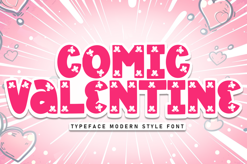 Comic Valentine Font