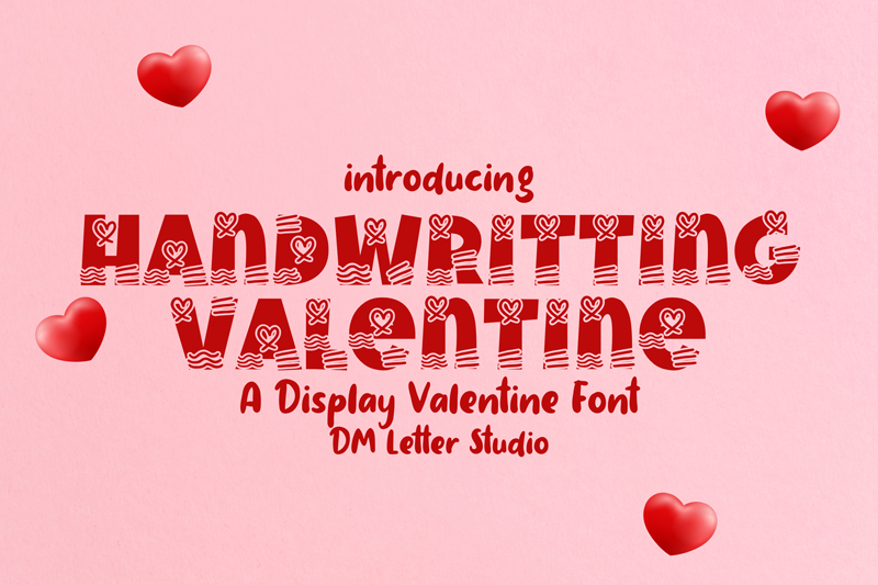 Handwriting Valentine Font