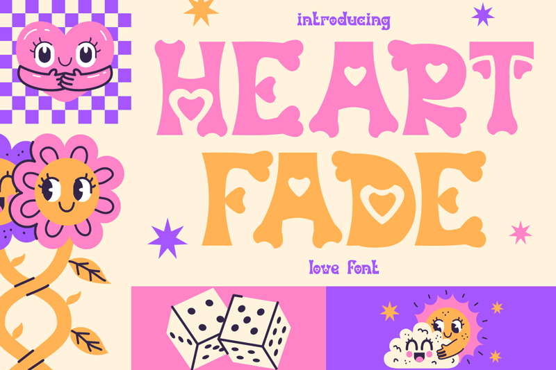 Heart Fade Font