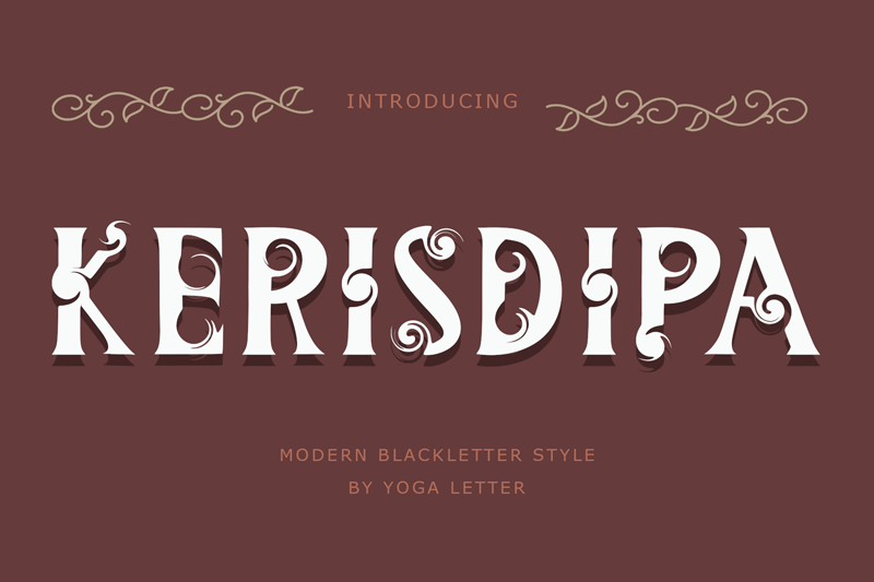 Kerisdipa Font