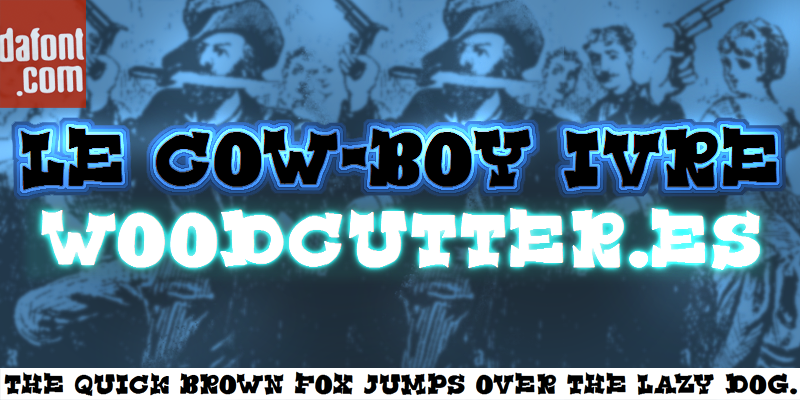 Le Cow-Boy Ivre Font
