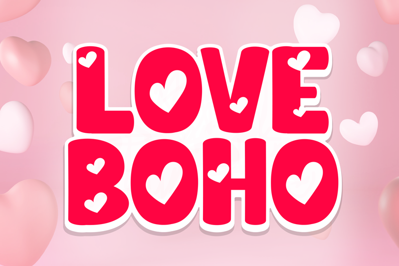 Love Boho Font