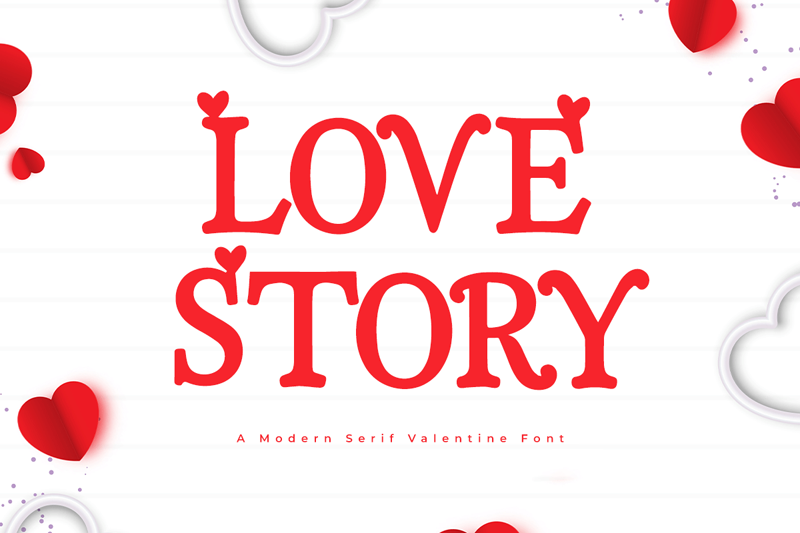Love Story Font