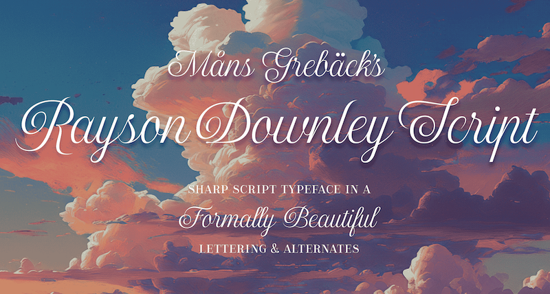 Rayson Downley Script Font