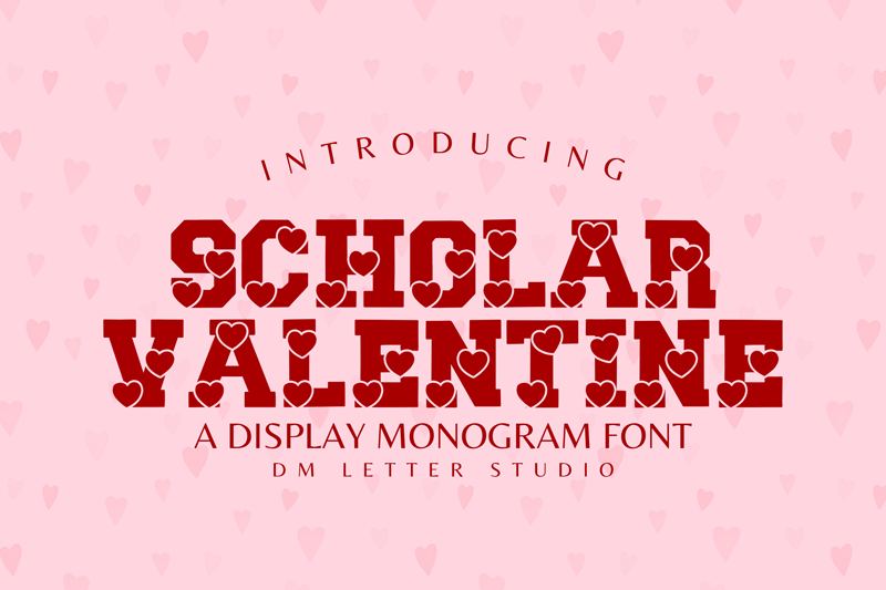 Scholar Valentine Font