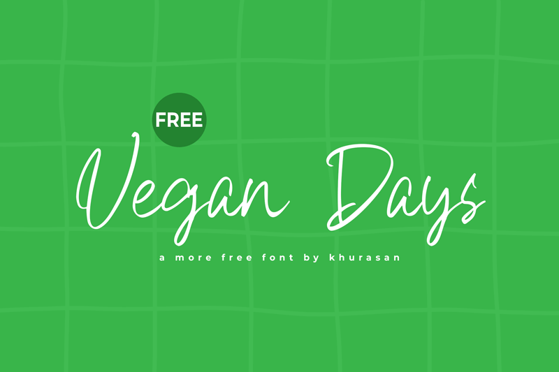 Vegan Days Font