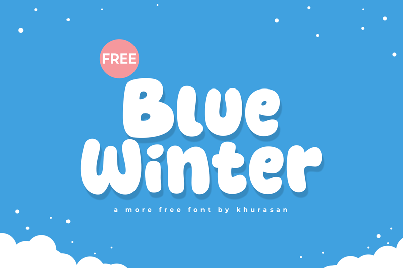 Blue Winter Font