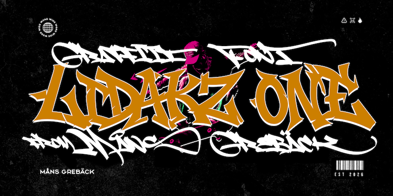 Lidakz One Font